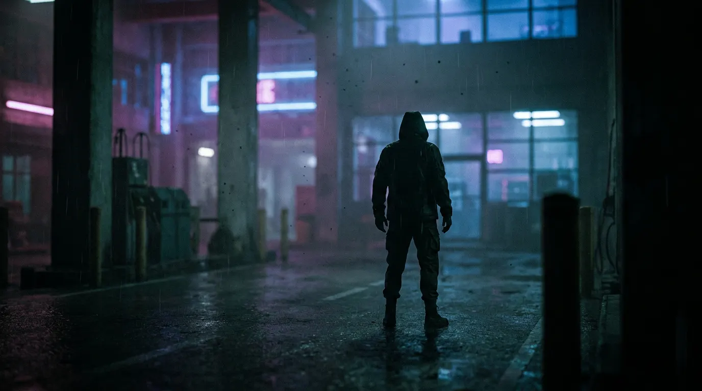 Mélissa Boros como Alpha em corredor escolar sombrio — lançamento do filme ALPHA de Julia Ducournau nos cinemas brasileiros em junho de 2026