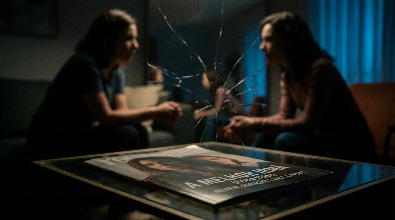 Jessica Biel e Elizabeth Banks como as irmãs Chloe e Nicky em A Melhor Irmã, série de suspense do Prime Video