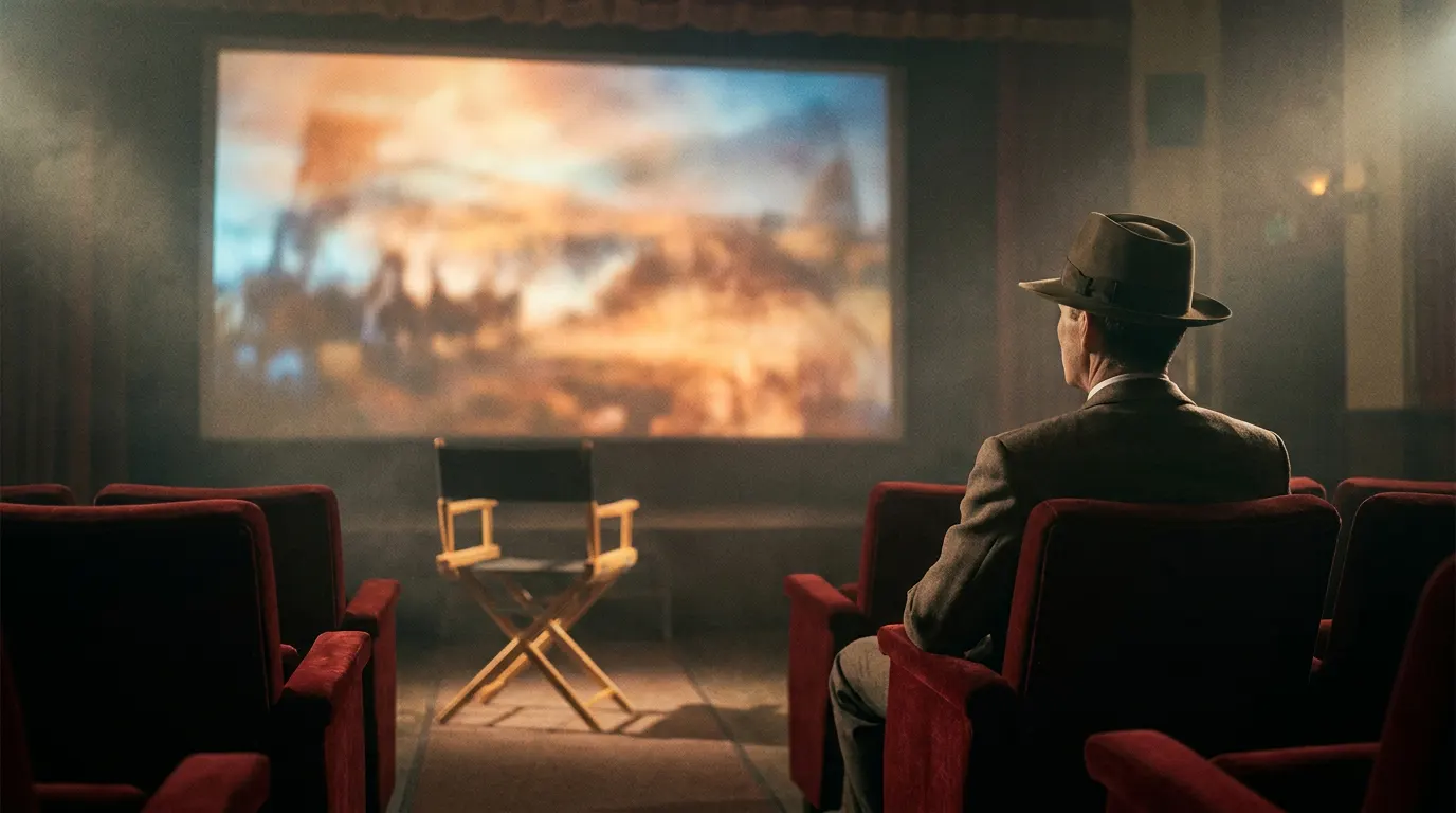 Matt Damon como Odisseu no épico A Odisseia de Christopher Nolan, filmado inteiramente em IMAX 70mm