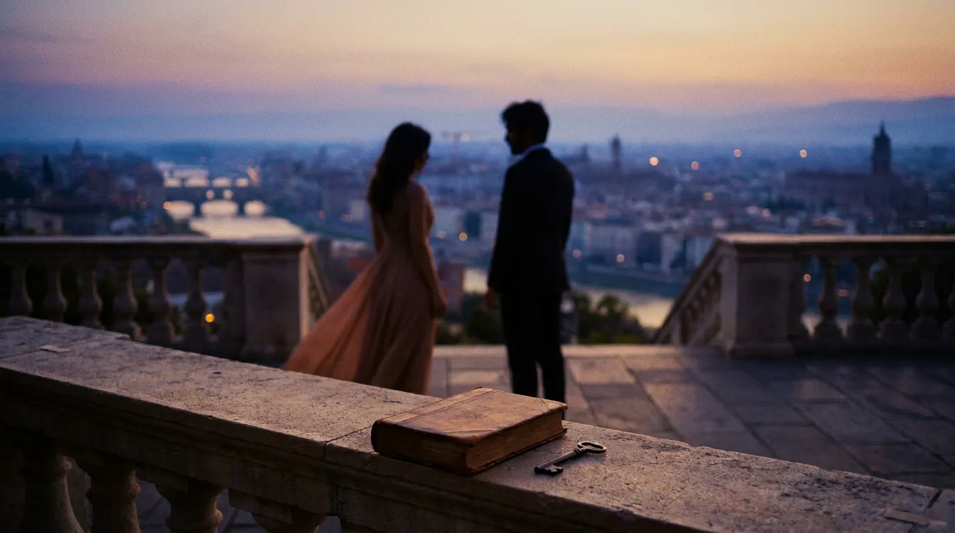 Palácio de La Promesa ao entardecer — cenário da novela espanhola A Promessa na HBO Max