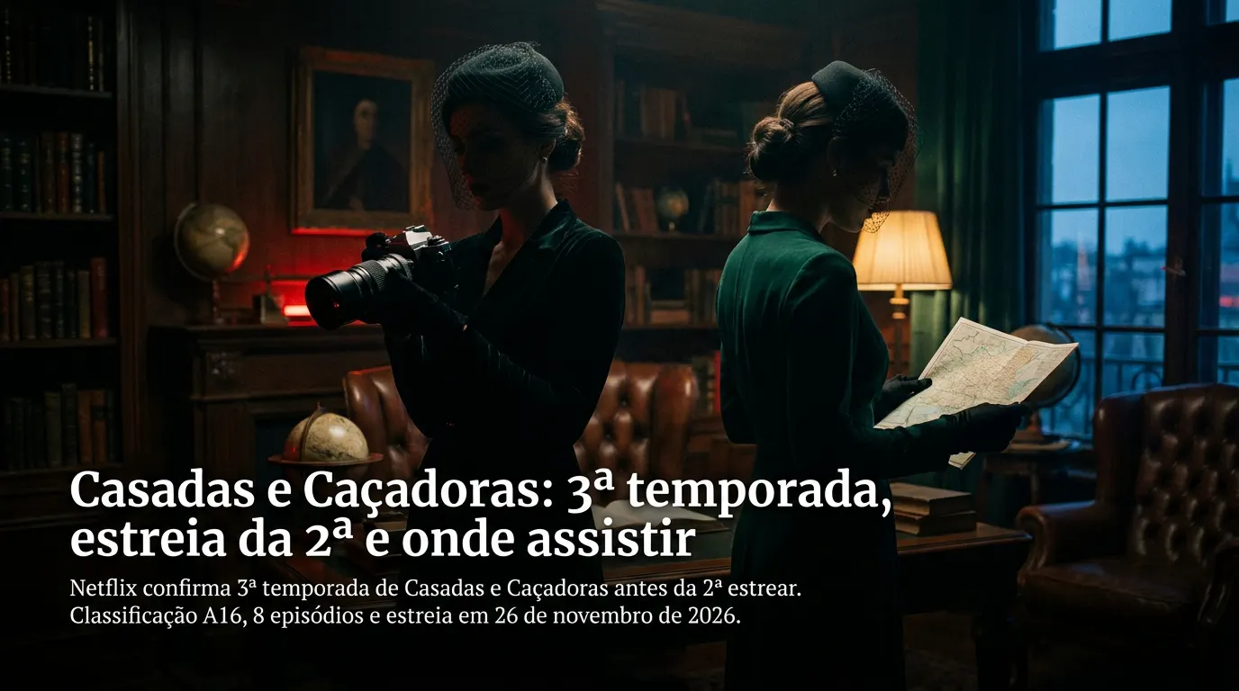 Sophie e Margo em cena dramática de Casadas e Caçadoras, série de suspense da Netflix com Brittany Snow e Malin Åkerman