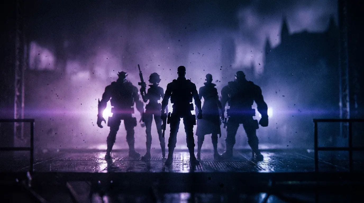 Elenco da temporada 2 de Creature Commandos liderado pela Noiva do Frankenstein no visual oficial da DC Studios para o Max