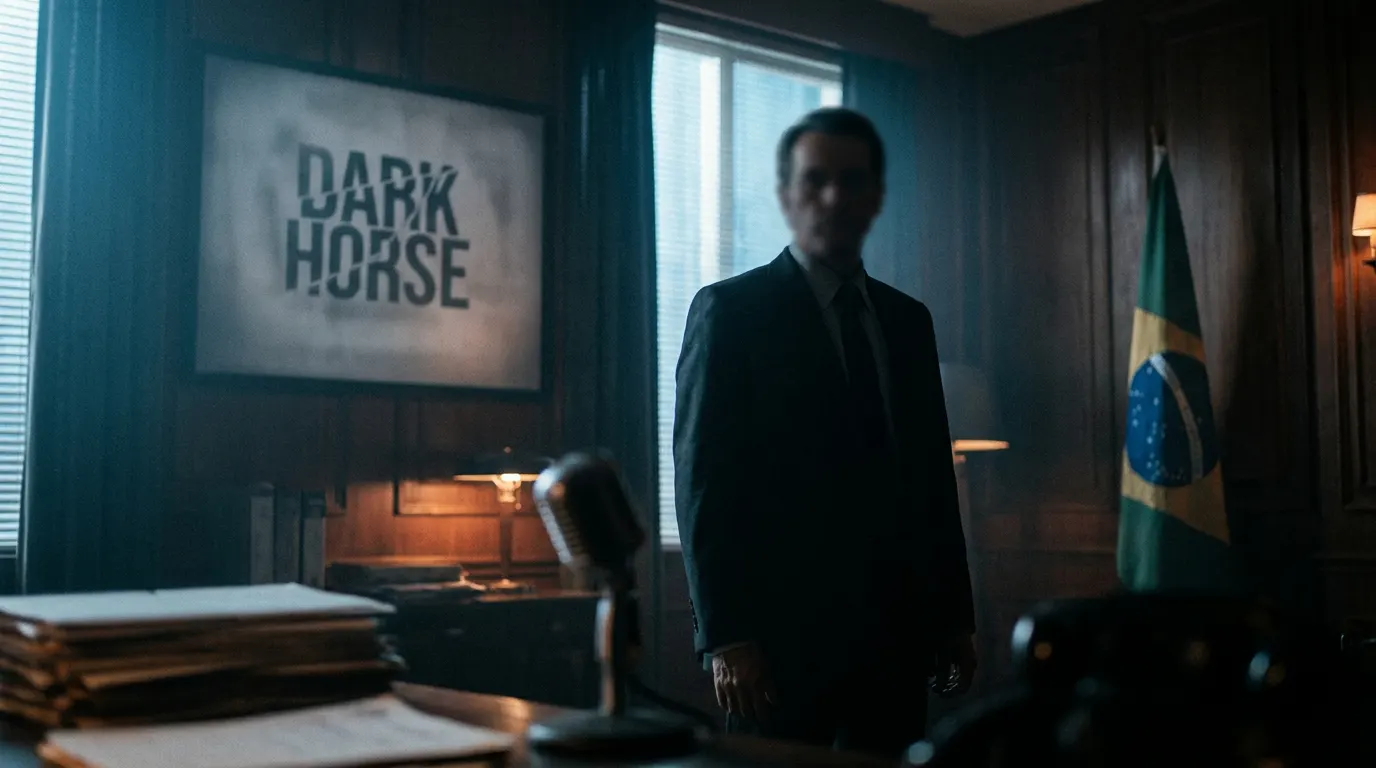 Jim Caviezel como Jair Bolsonaro no filme Dark Horse, cinebiografia prevista para setembro de 2026