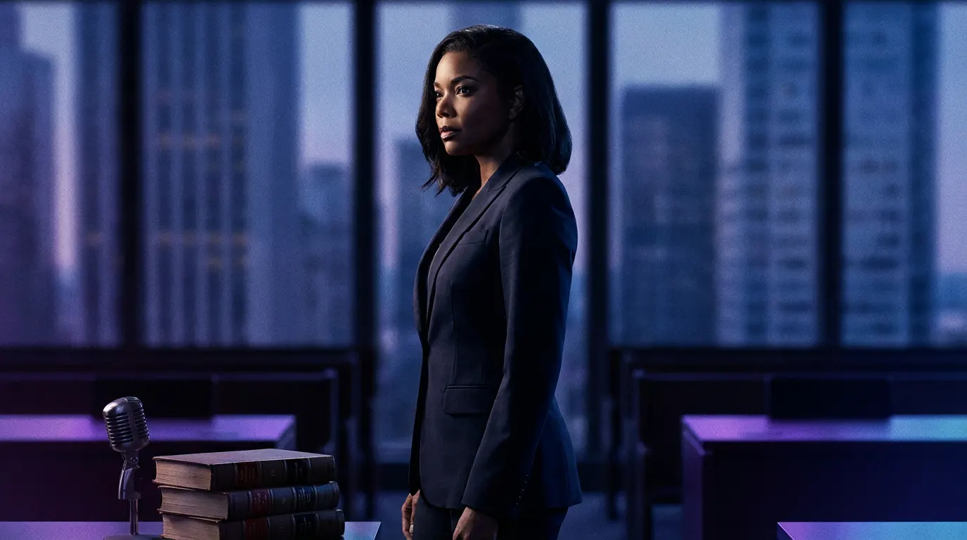 Gabrielle Union como advogada defensora pública no drama jurídico Debbie da HBO Max