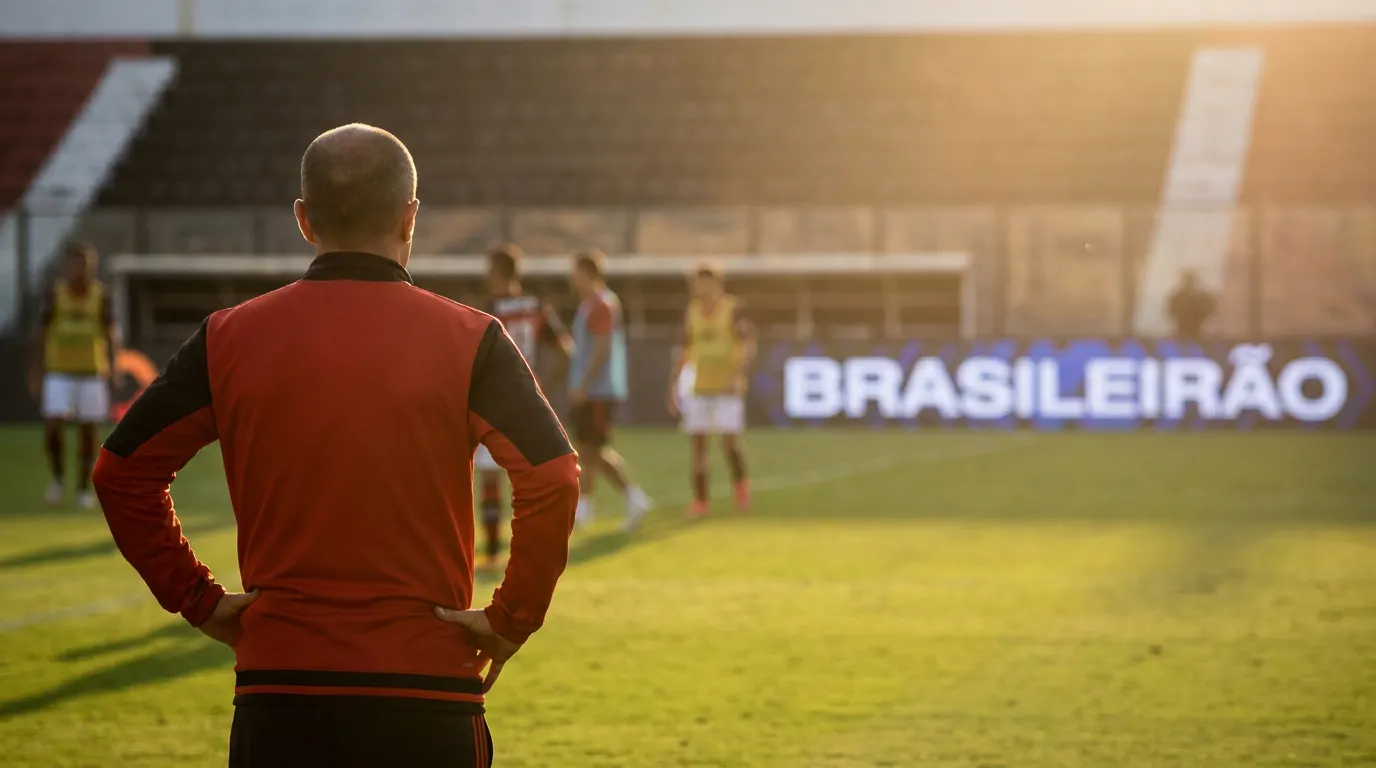 Técnico Leonardo Jardim do Flamengo preocupado com desfalques no Brasileirão 2026