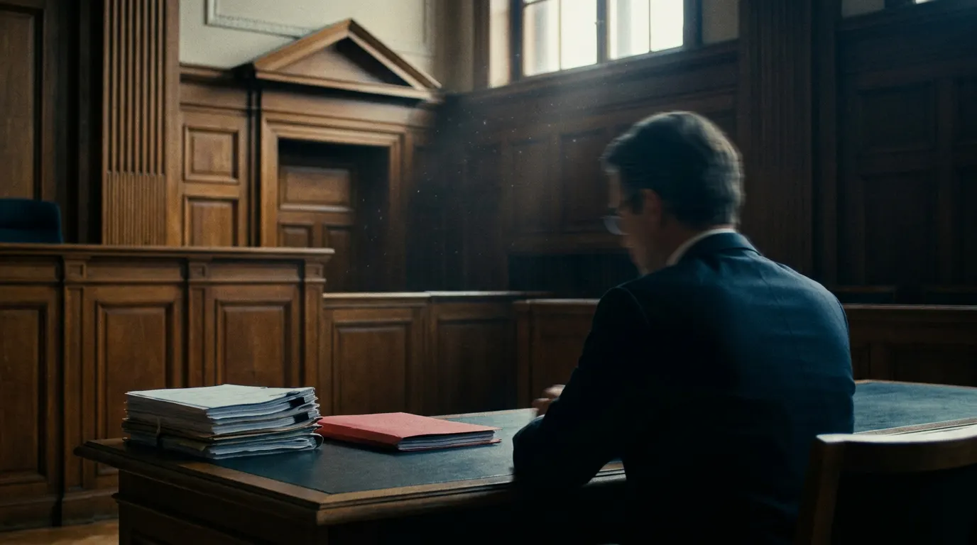 Natália Lage em cena dramática de tribunal inspirada na série Habeas Corpus da Netflix