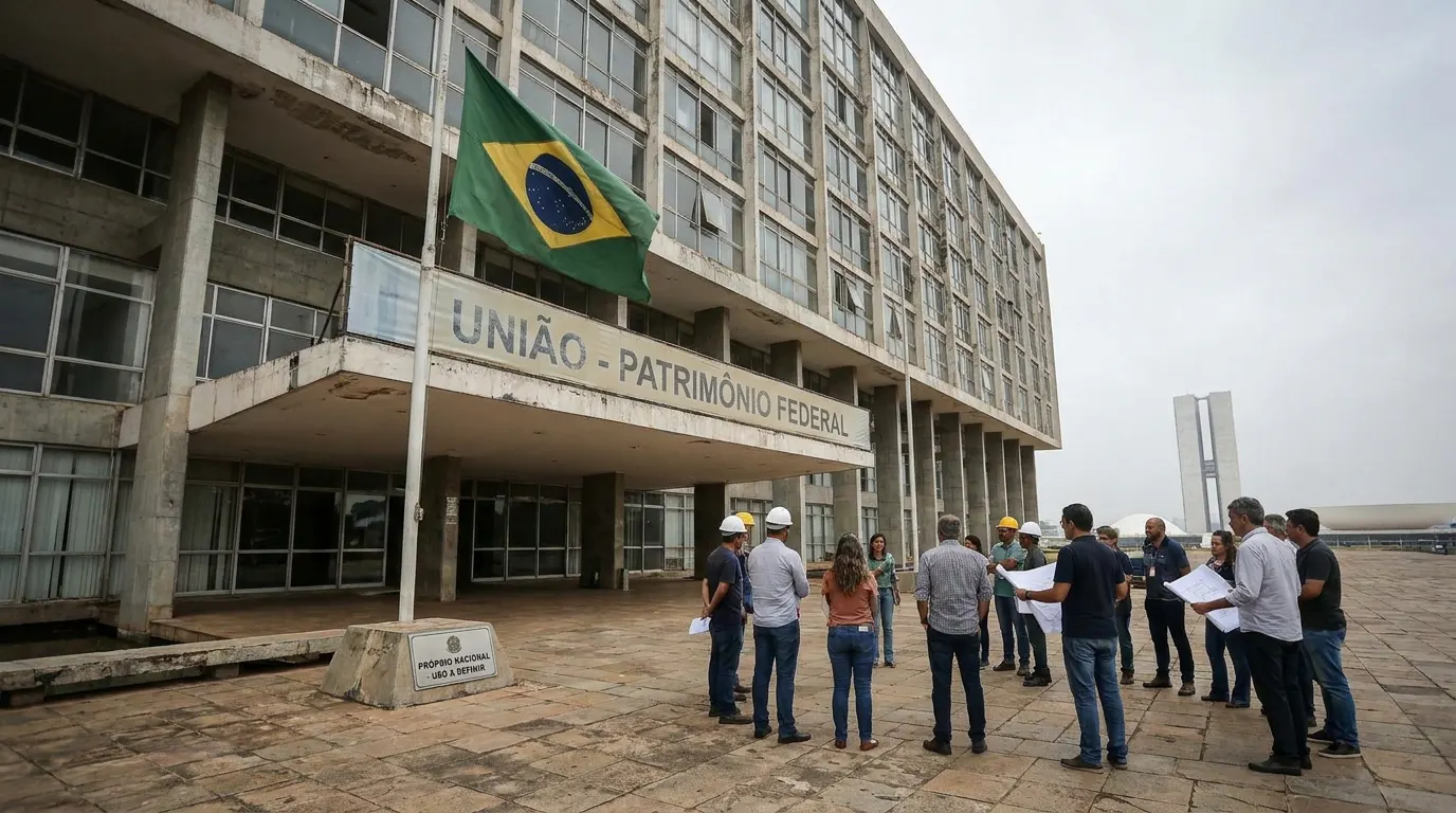 Ministra Esther Dweck no Palácio do Planalto durante anúncio do programa Imóvel da Gente sobre destinação de imóveis ociosos da União