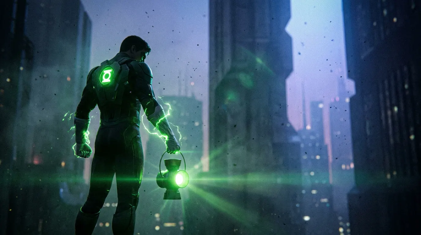 Kyle Chandler como Hal Jordan e Aaron Pierre como John Stewart, os Lanternas Verdes da nova série DC na HBO Max