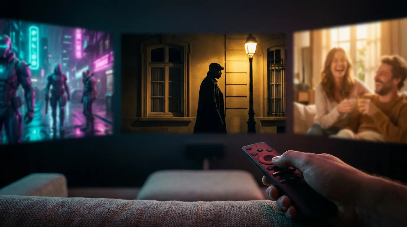 Colagem cinematográfica das quatro estreias da semana na Netflix: Cyberpunk Mercenários 2, Ninguém Quer T3, Lupin Parte 4 e Alguém Falou de Mim