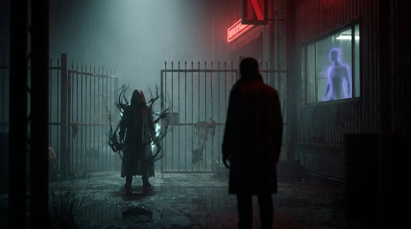 Composição de capa dos lançamentos Netflix julho 2026 com anime Daemons of the Shadow Realm e Terror em Silent Hill