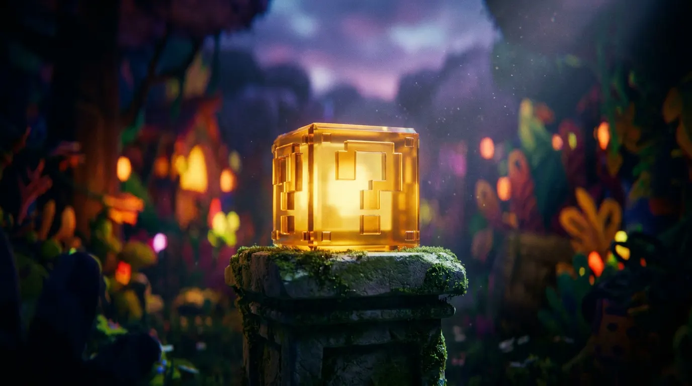 Personagens Nintendo — Donkey Kong, Fox McCloud e Luigi — em estilo CGI da Illumination, celebrando novo filme animado para 2028