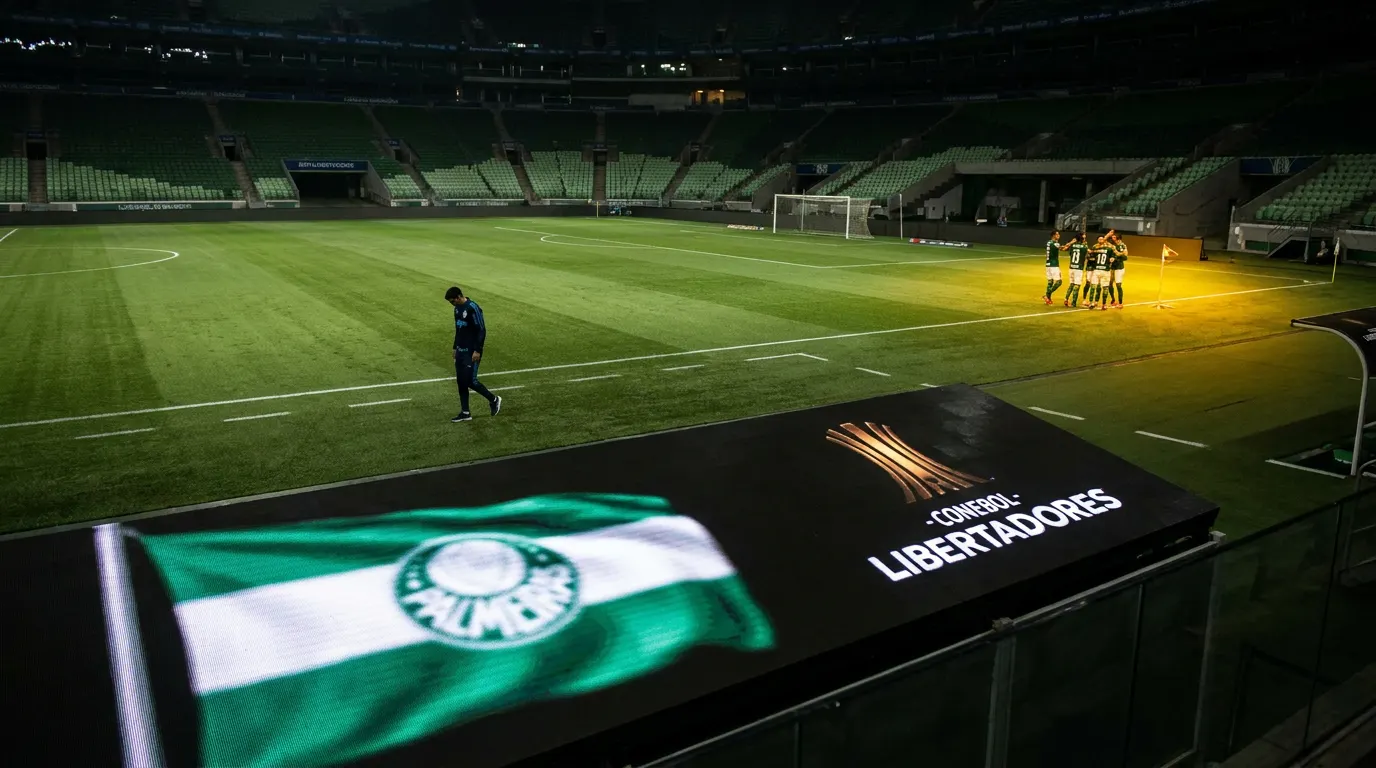 Palmeiras celebra classificação na Libertadores 2026 enquanto Corinthians lamenta eliminação para o Estudiantes