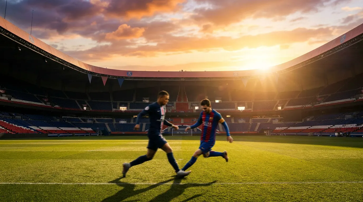 Kvaratskhelia do PSG e Lamine Yamal do Barcelona em duelo no Parc des Princes pela Champions League