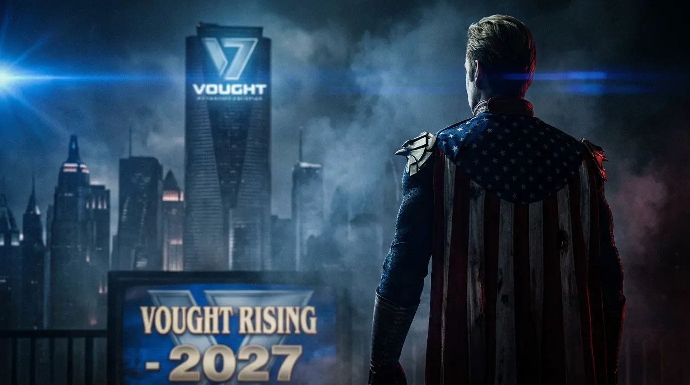 Jensen Ackles como Soldier Boy em cena noir dos anos 1950 de Vought Rising, spin-off de The Boys no Prime Video