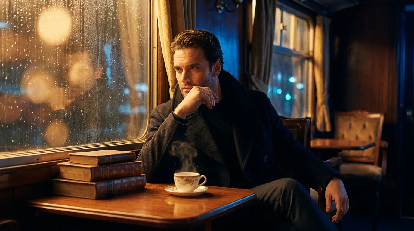 Tom Bateman como Adam Carlsen em A Hipótese do Amor, de 2026, no Prime Video