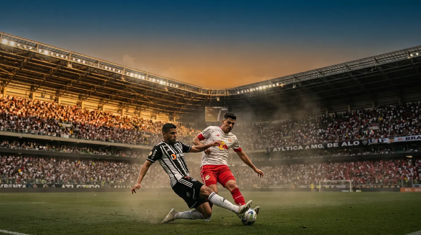 Arena MRV lotada durante partida do Atlético-MG pelo Brasileirão 2026 com torcida alvinegra nas arquibancadas