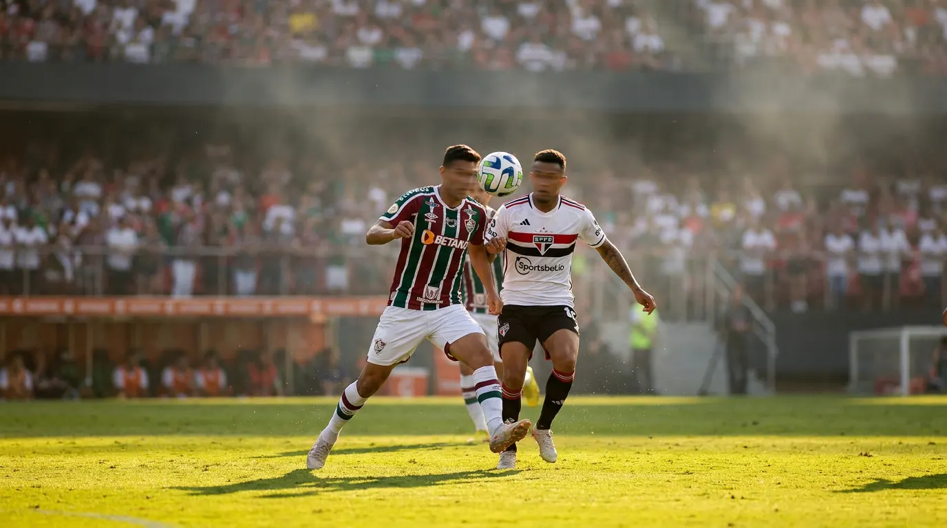 John Kennedy comemora gol pelo Fluminense no Maracanã pelo Brasileirão 2026
