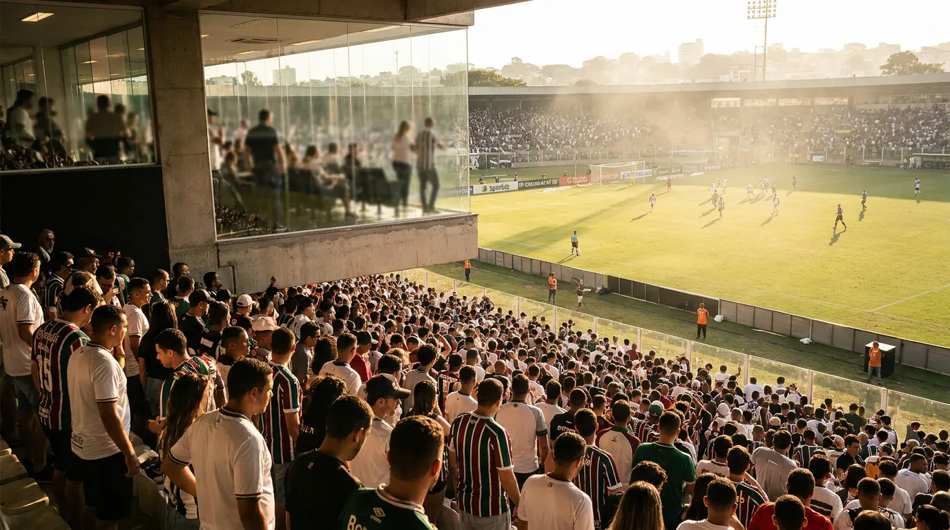 Torcida lotando o Maracanã durante partida noturna do Brasileirão Série A 2026