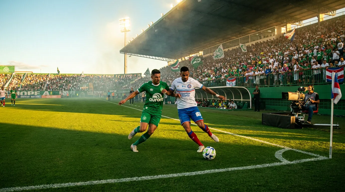 Arena Condá lotada durante Chapecoense x Bahia pela 23ª rodada do Brasileirão Série A 2026