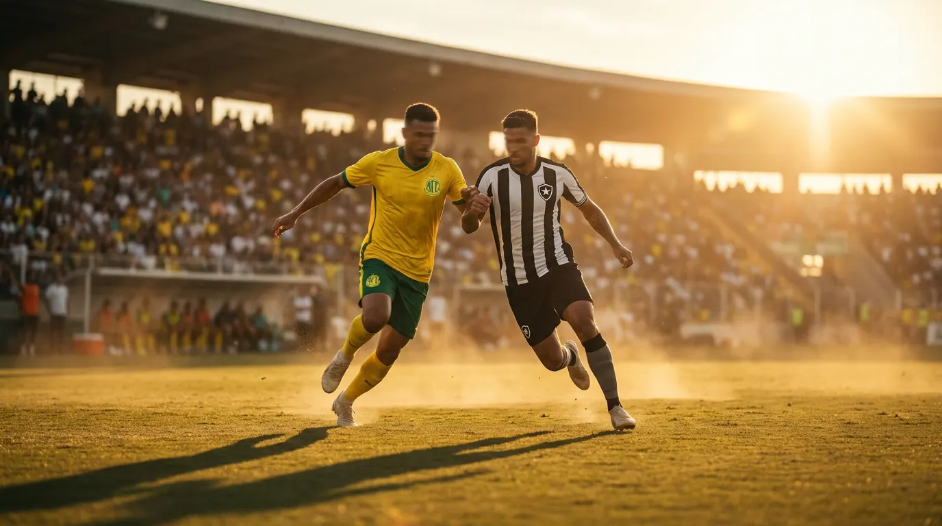 Tite na beira do campo do Maião durante estreia pelo Botafogo no Brasileirão 2026