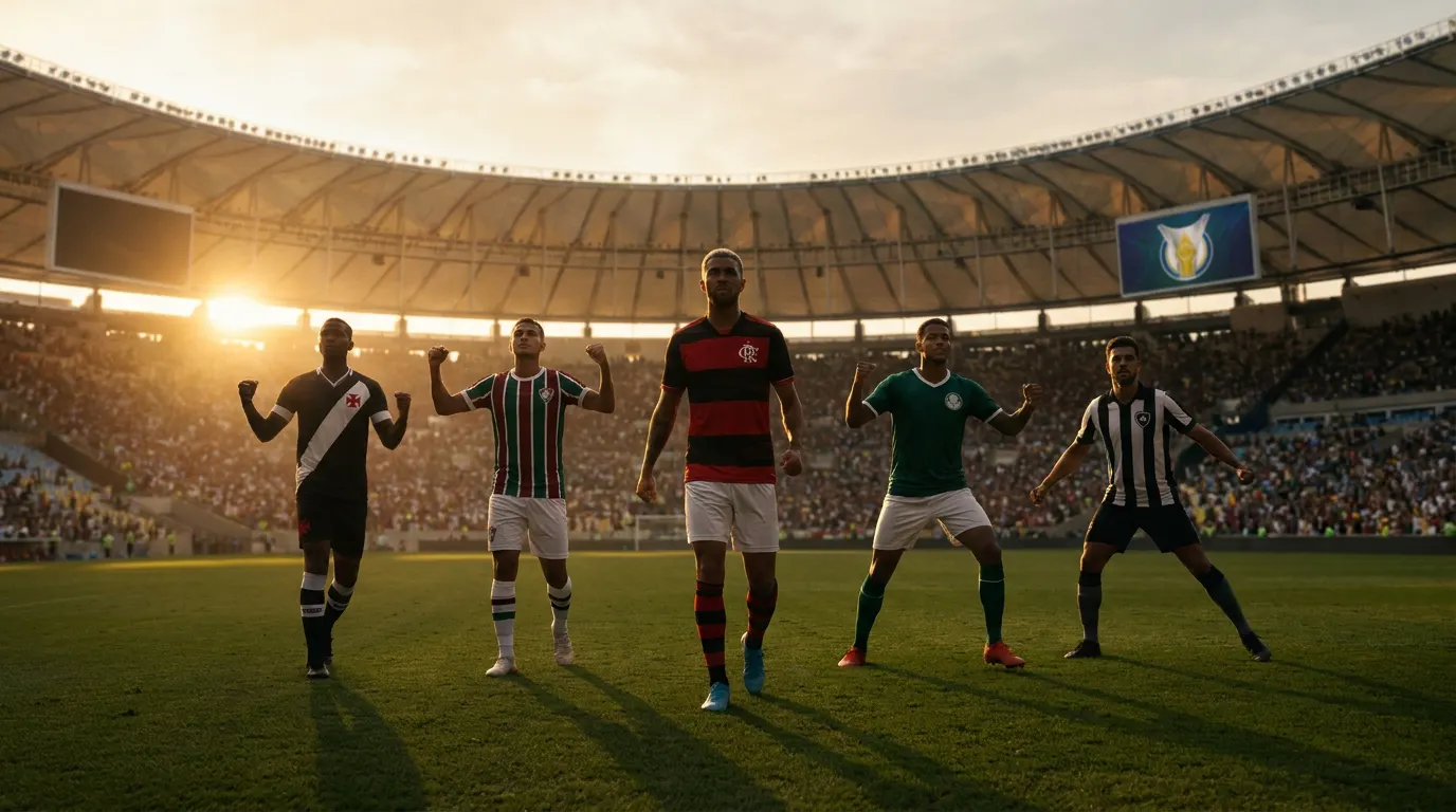 Roberto Dinamite com a camisa do Vasco da Gama celebrando gol — maior artilheiro da história do Brasileirão