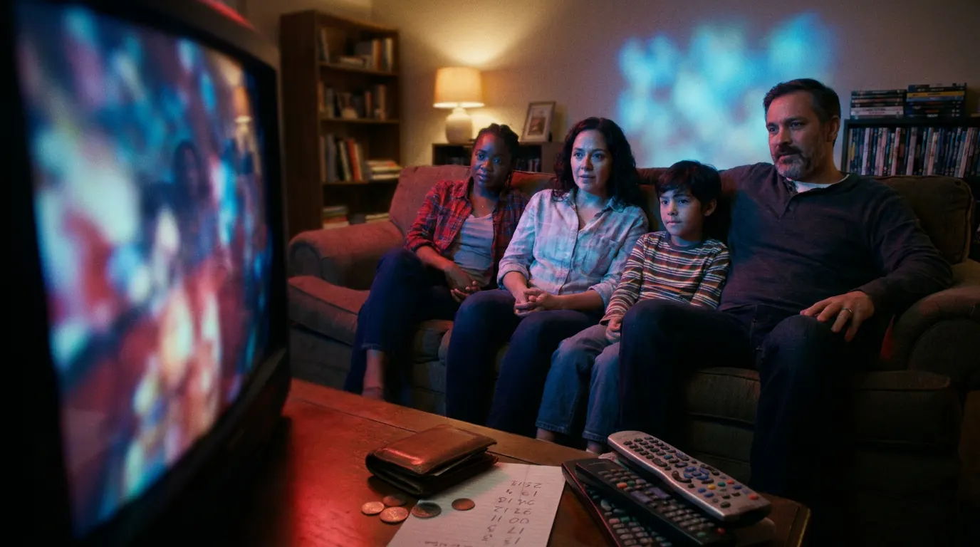 Controles e telas de streaming Netflix, Prime Video, Disney+ e Max lado a lado — como economizar em streaming em 2026